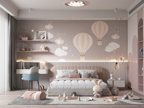 Modern Girls Room kids Bedroom