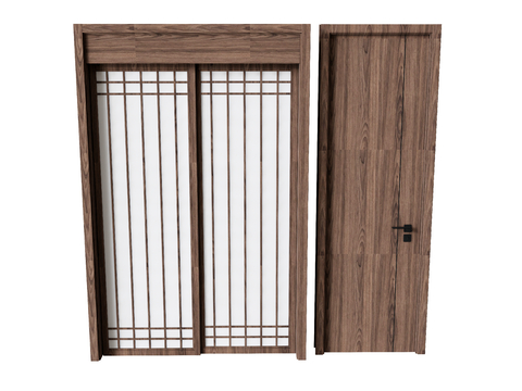 sliding door partition door single door original wooden door