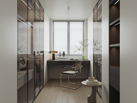 Modern Cloakroom