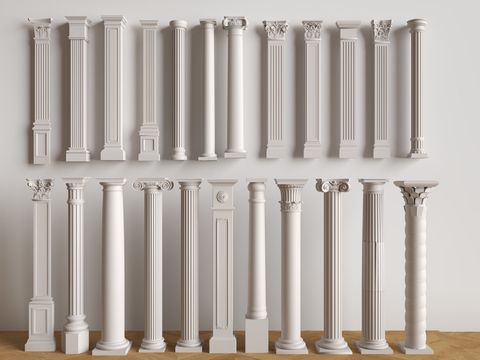 European classical Roman column