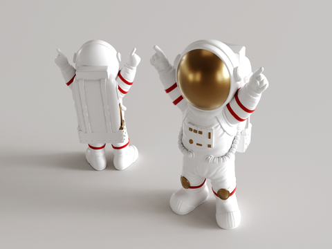 Astronaut Sculpture Ornaments