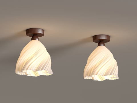 Cream Style ceiling lamp