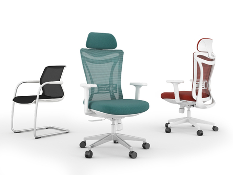 Modern Office Chair Mesh Chair Staff Chair