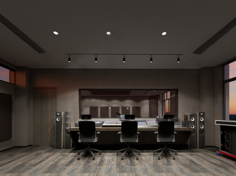 Music Studio Music Recreation Room