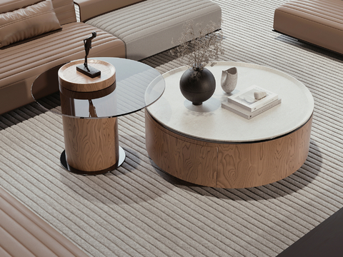 Modern mother and child coffee table