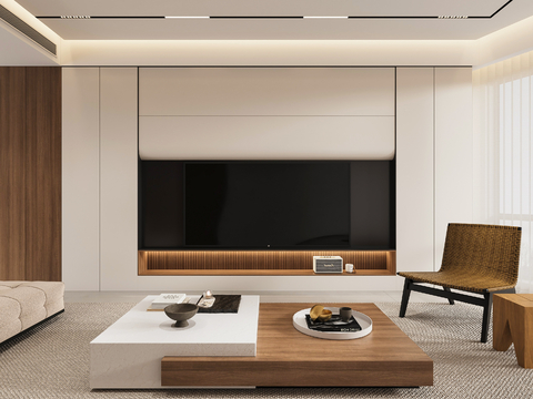 Modern TV Wall