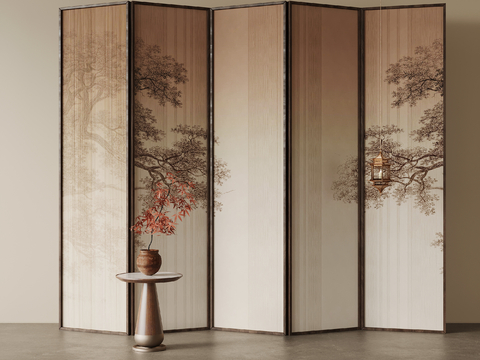 New Chinese-style screen partition