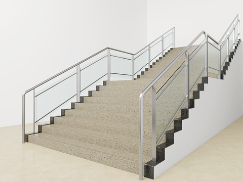 Modern Handrail Stairs