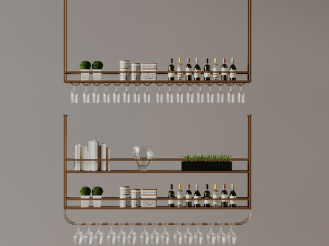 Modern Wine Rack Wine Glass Storage Rack