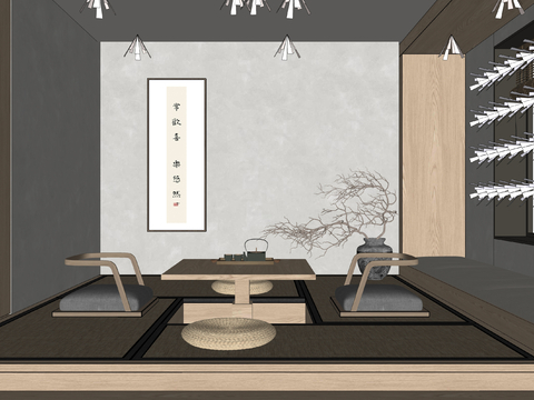 Japanese Tatami Tea Room