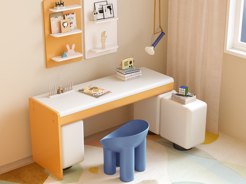 Modern Children's Desk Chair Study Desk Chair