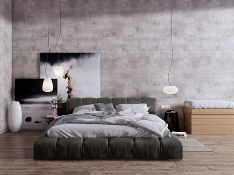 Silent double bed