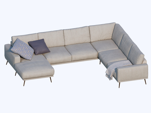 Modern Multiplayer Sofa Corner Sofa