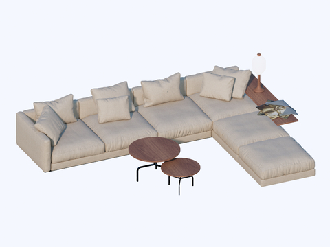 Corner sofa Multiplayer sofa