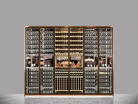 Modern Glass Wine Cabinet Constant Temperature Wine Cabinet