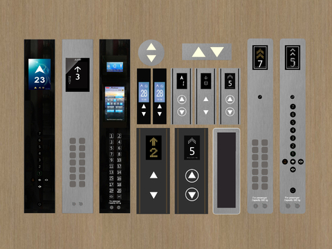 Modern elevator key elevator switch switch panel