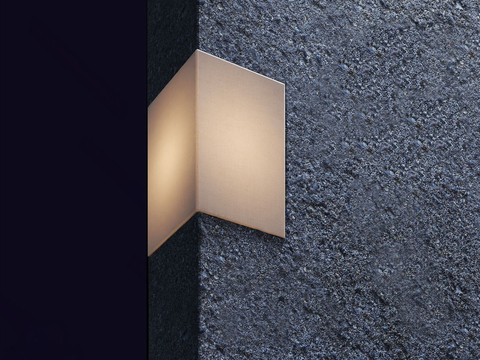 Corner lamp outdoor wall lamp glass wall lamp