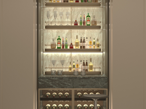 Modern Wine Cabinet