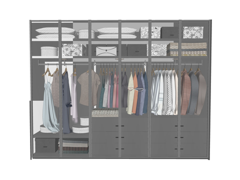 Modern wardrobe