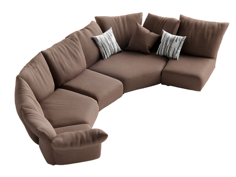 Middle-style multiplayer sofa