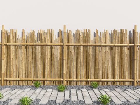 Chinese courtyard fence fence