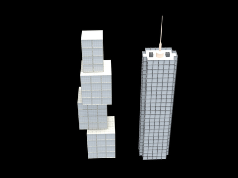 skyscraper architectural appearance