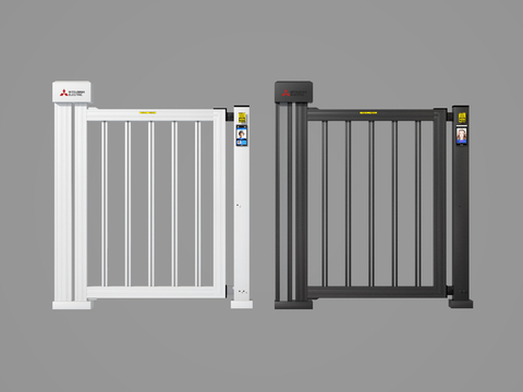 Modern iron gate residential gate induction door