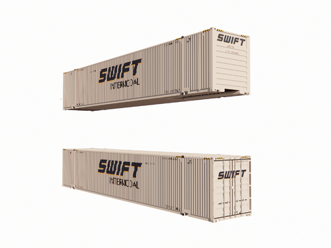 53-foot freight container