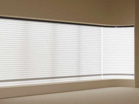 modern venetian blinds curtain