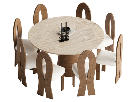 Quiet Wind Dining Table and Chair