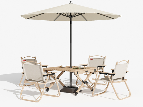 Modern outdoor tables and chairs