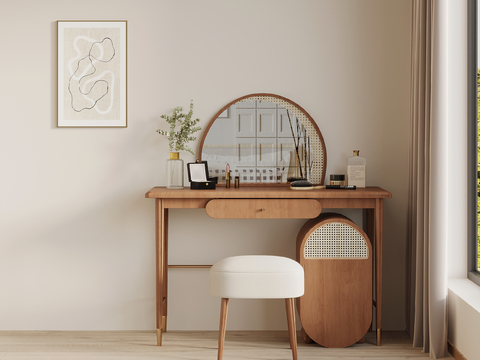 Wabi-sabi Style Dressing Table