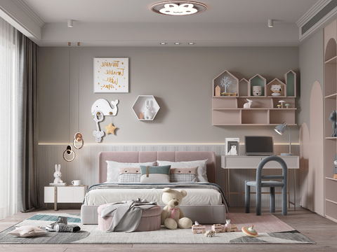 Modern Girls Room kids Bedroom