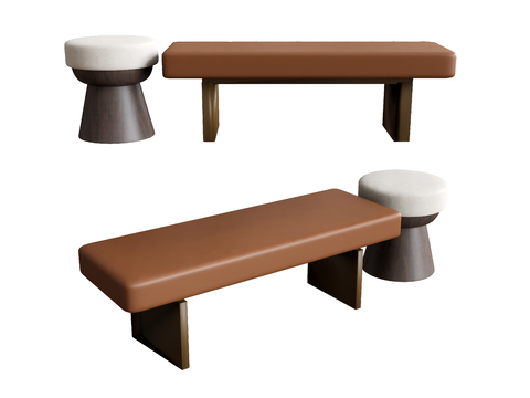 Bench shoe stool