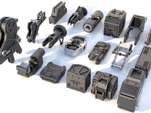 Hard surface parts mechanical parts