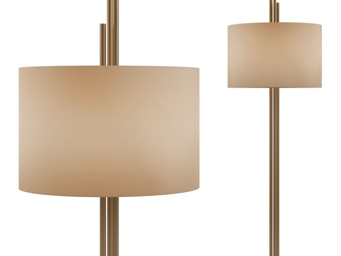 Simple floor lamp