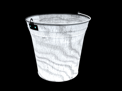 Iron bucket bucket