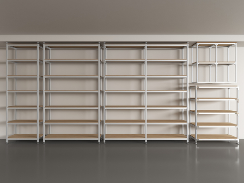 Modern aluminum profile storage rack