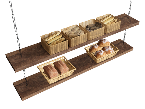 Food bread baguette shelf