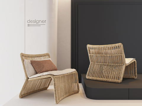 Quiet Chair Lounge Chair Rattan Chair