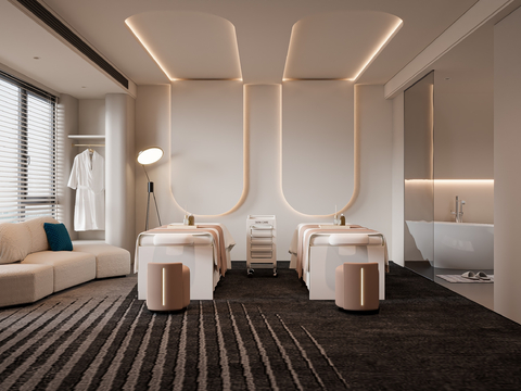 Modern beauty salon SPA rooms