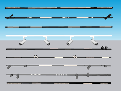 Oversurface Downlight Magnetic Light Track Light