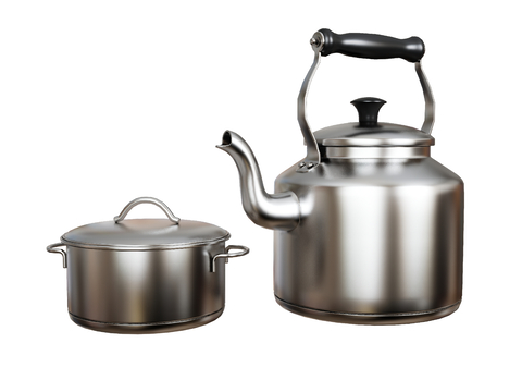 Stainless Steel Kitchenware Soup Pot Kettle Kettle