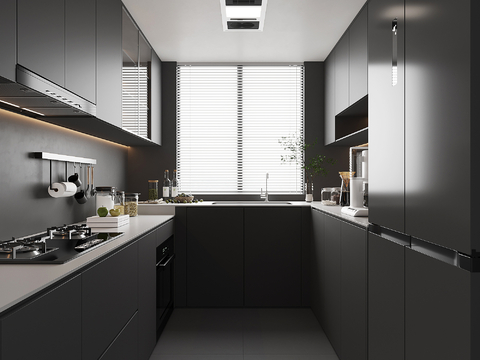 Dark Style Kitchen