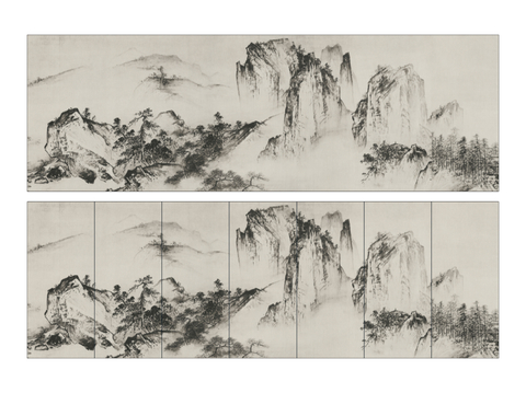 New Chinese Landscape Painting Art Painting Decorative Painting Hanging Painting