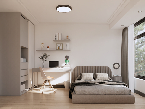 Modern Minimalist Bedroom