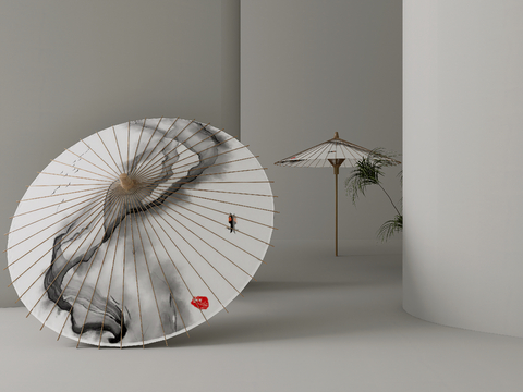 New Chinese-style Oil Paper Umbrella Umbrella