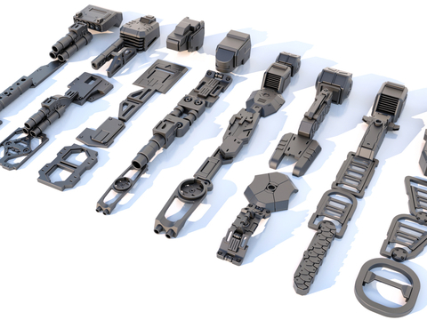 Hard surface parts mechanical parts