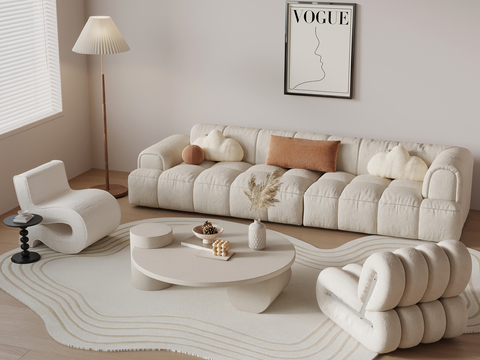 Cream style sofa