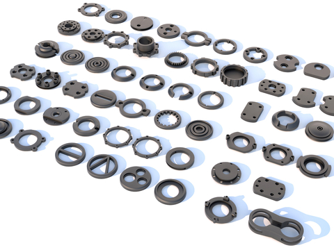 Hard surface parts mechanical parts